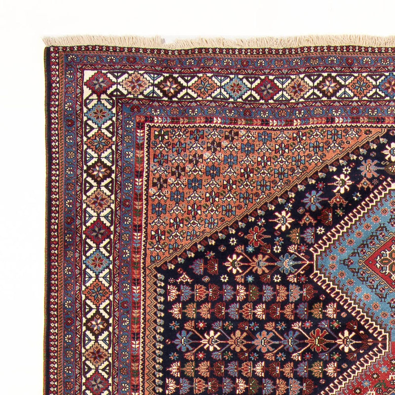 Tapis persan - Nomadic - 300 x 204 cm - bleu foncé