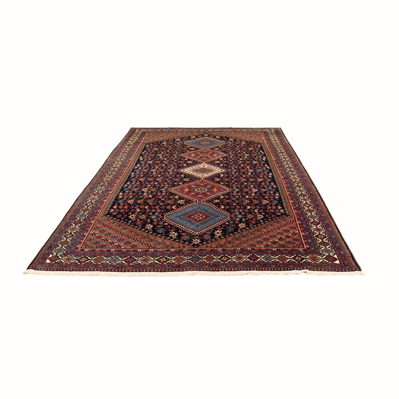 Tapis persan - Nomadic - 300 x 204 cm - bleu foncé