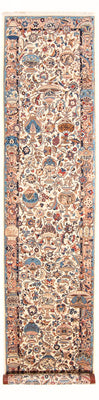 Tapis de couloir Tapis persan - Classique - 402 x 83 cm - beige
