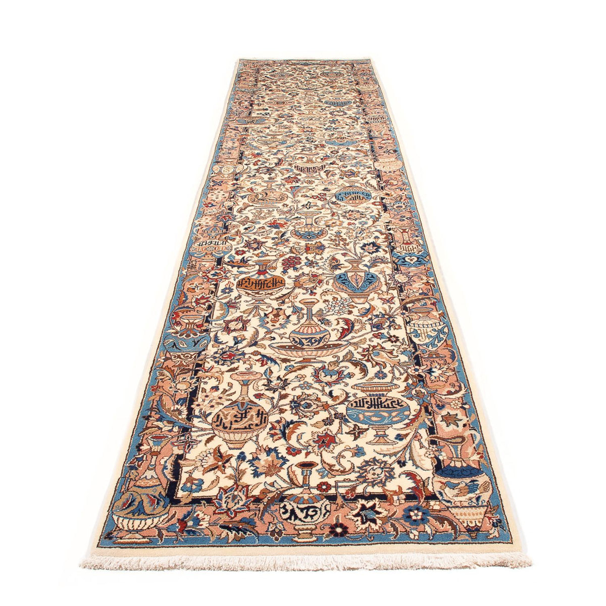 Tapis de couloir Tapis persan - Classique - 402 x 83 cm - beige