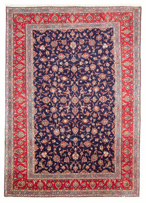 Tapis persan - Keshan - 295 x 200 cm - bleu foncé