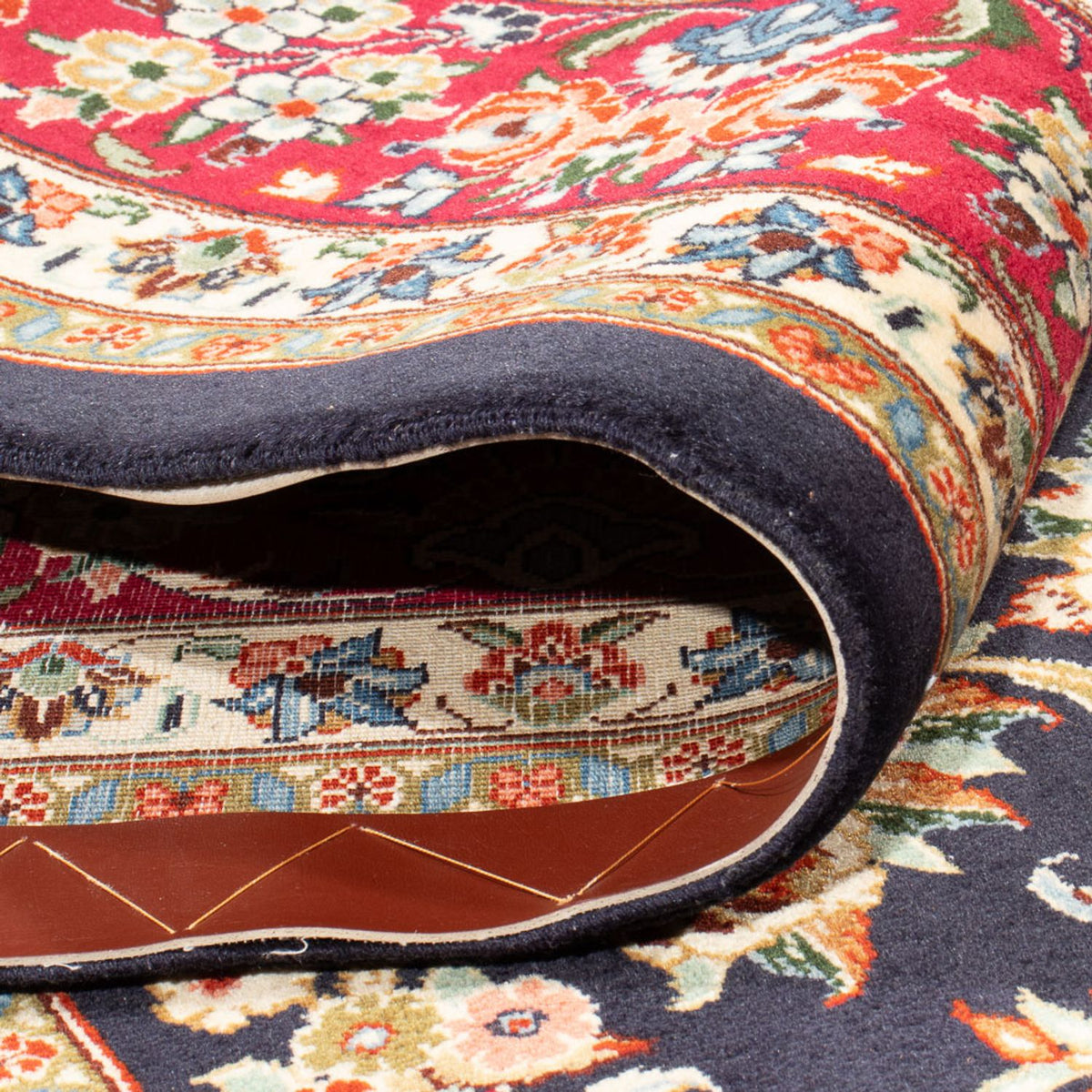 Tapis persan - Classique - 312 x 223 cm - bleu foncé