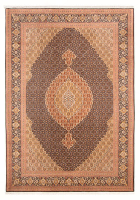 Tapis persan - Tabriz - Royal - 297 x 200 cm - bleu foncé