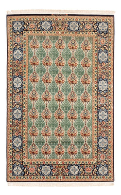 Tapis persan - Isfahan - Premium - 244 x 157 cm - vert