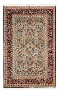 Tapis persan - Isfahan - Premium - 240 x 150 cm - vert