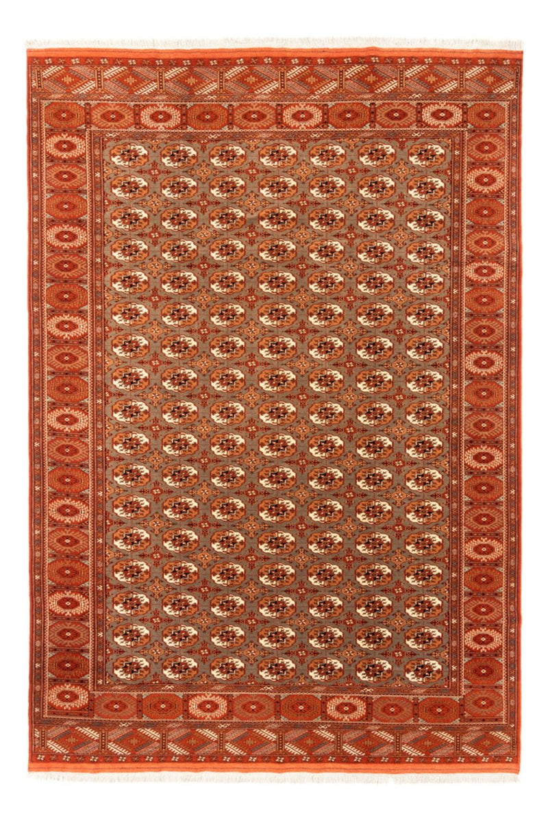 Tapis Turkaman - 305 x 205 cm - beige foncé