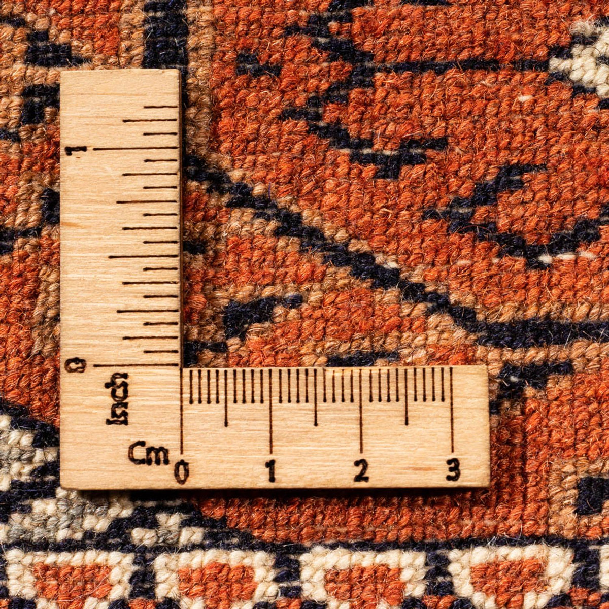 Tapis Turkaman - 305 x 205 cm - beige foncé