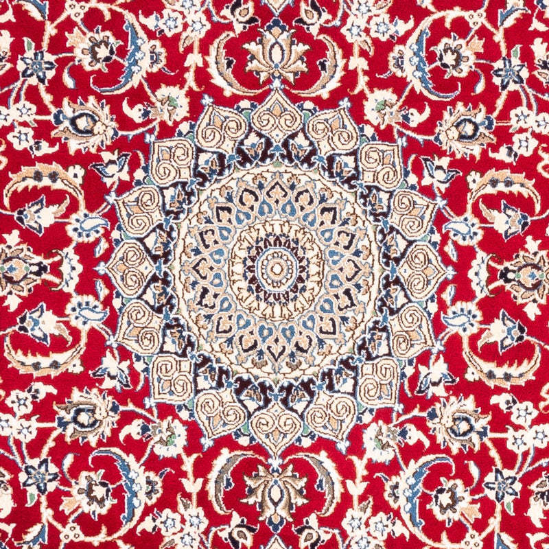 Tapis persan - Nain - 246 x 156 cm - rouge