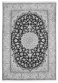 Tapis persan - Nain - 304 x 200 cm - bleu foncé