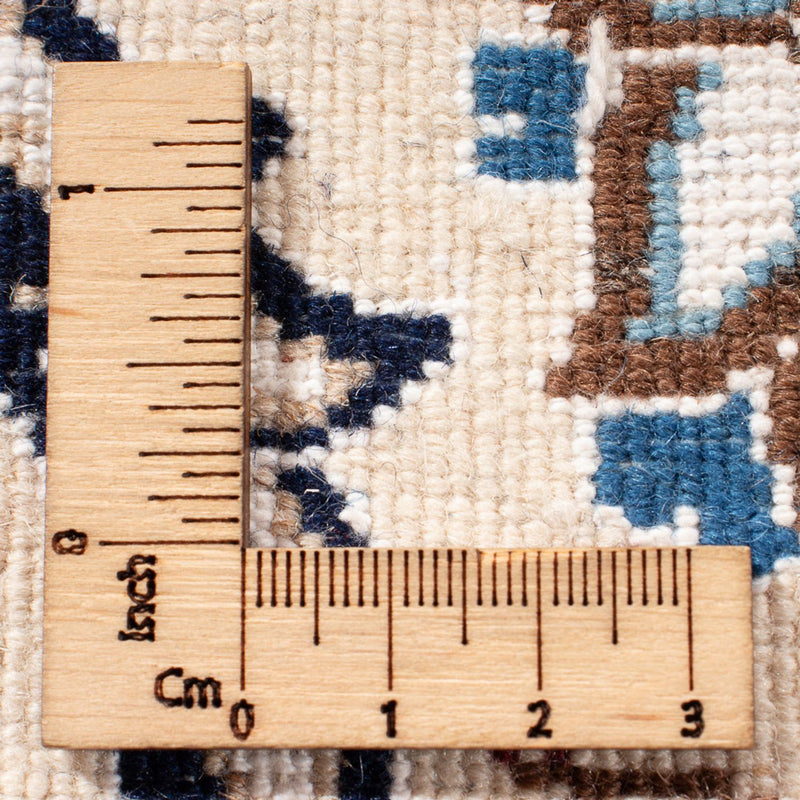 Tapis persan - Nain - 304 x 200 cm - bleu foncé