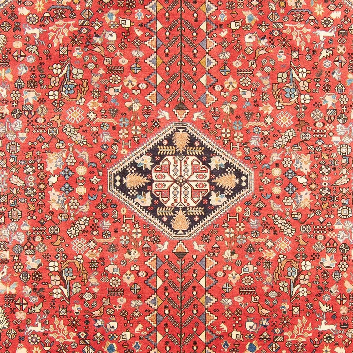 Tapis persan - Nomadic - 308 x 205 cm - rouge