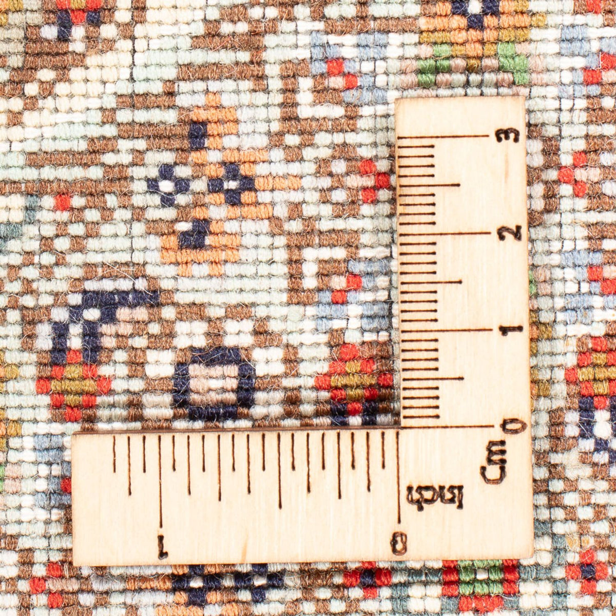 Tapis de couloir Tapis persan - Tabriz - Royal - 403 x 82 cm - beige