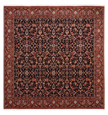 Tapis persan - Bidjar carré  - 250 x 248 cm - bleu foncé