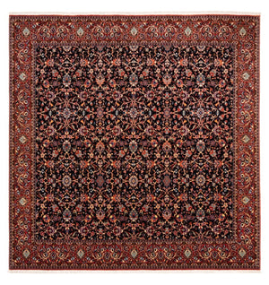 Tapis persan - Bidjar carré  - 250 x 248 cm - bleu foncé