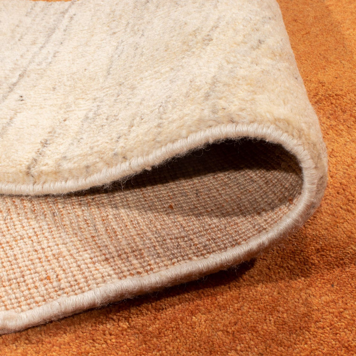 Tapis Gabbeh - Persan - 313 x 239 cm - or