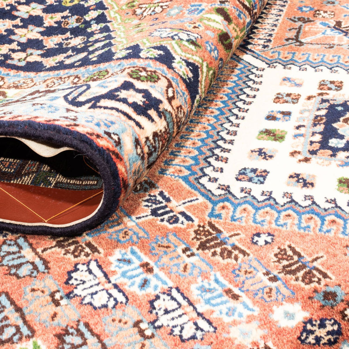 Tapis de couloir Tapis persan - Nomadic - 230 x 146 cm - rouge