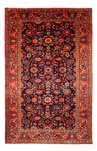 Tapis persan - Nomadic - 316 x 211 cm - rouge bordeaux