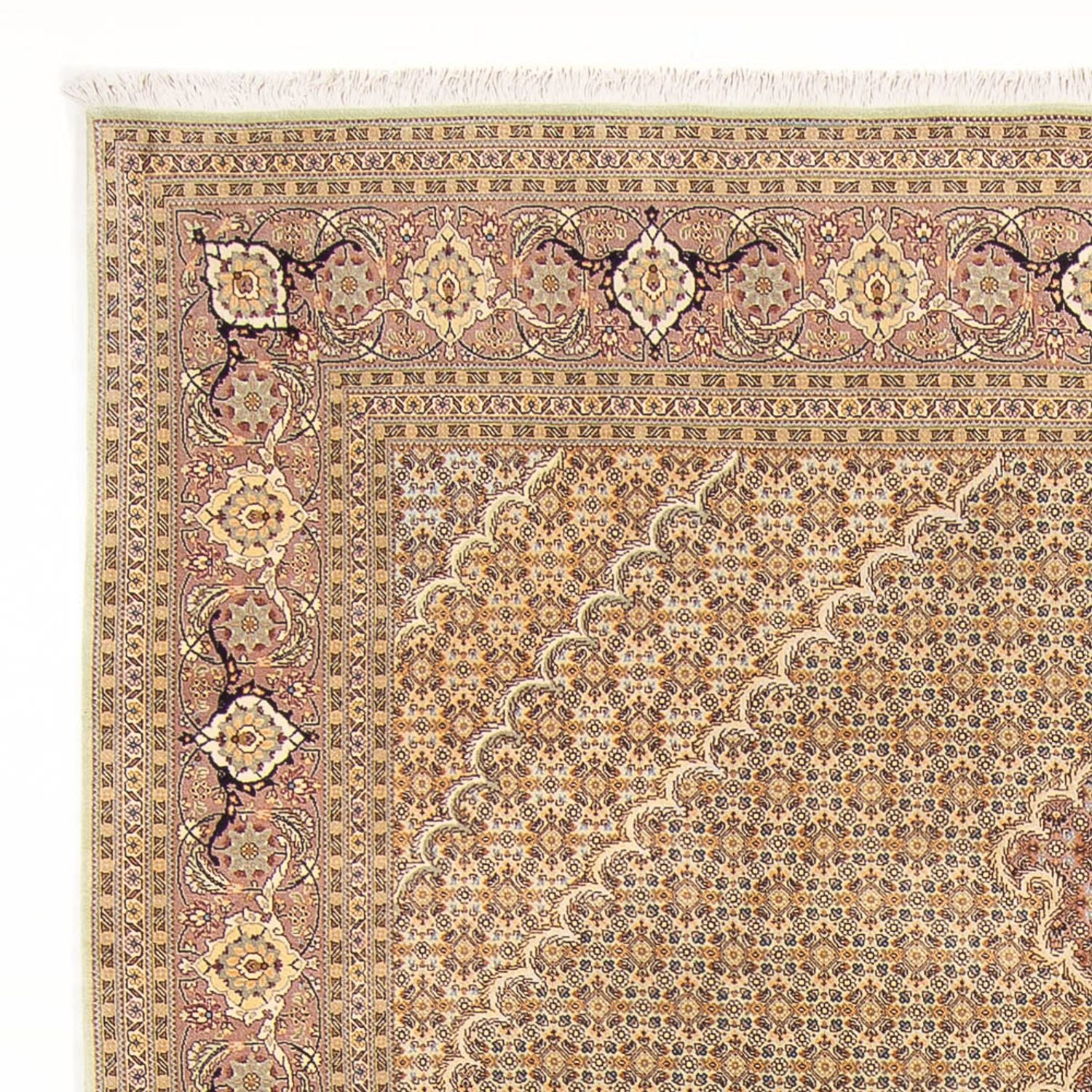 Tapis persan - Tabriz - Royal - 300 x 200 cm - sable