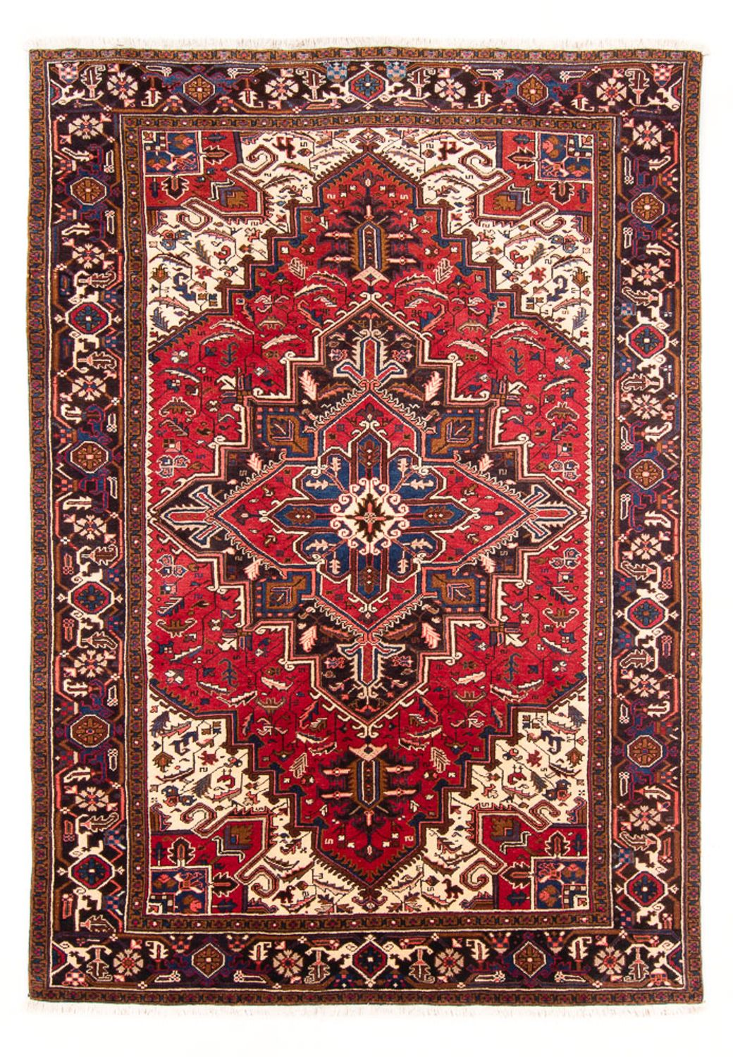 Tapis persan - Nomadic - 296 x 200 cm - rouge