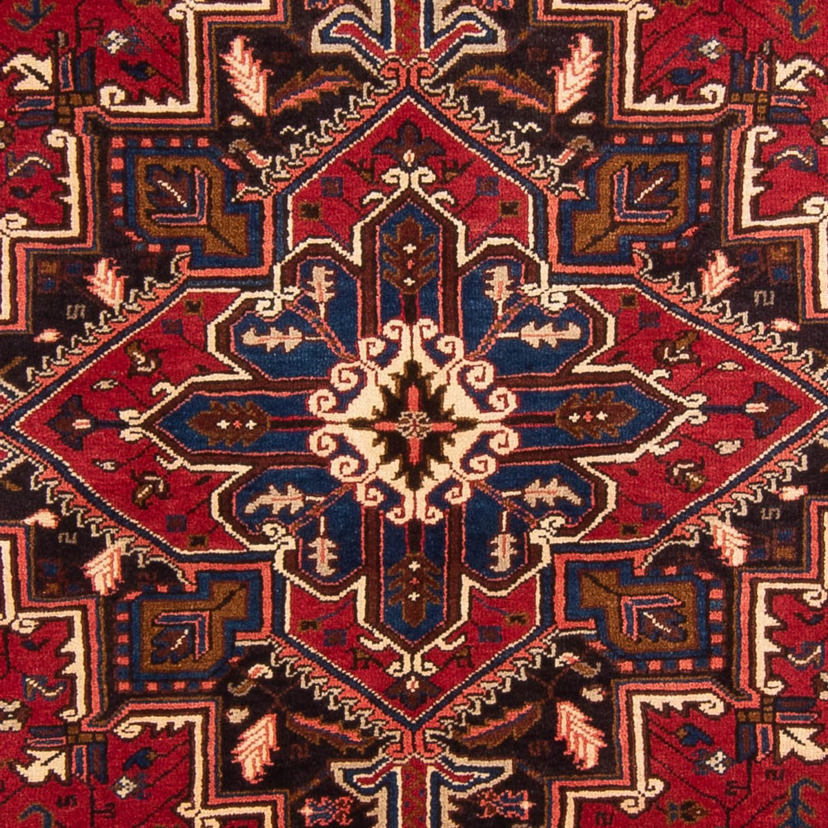 Tapis persan - Nomadic - 296 x 200 cm - rouge
