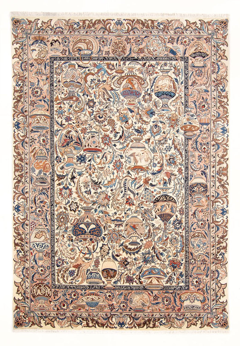Tapis persan - Classique - 290 x 198 cm - crème