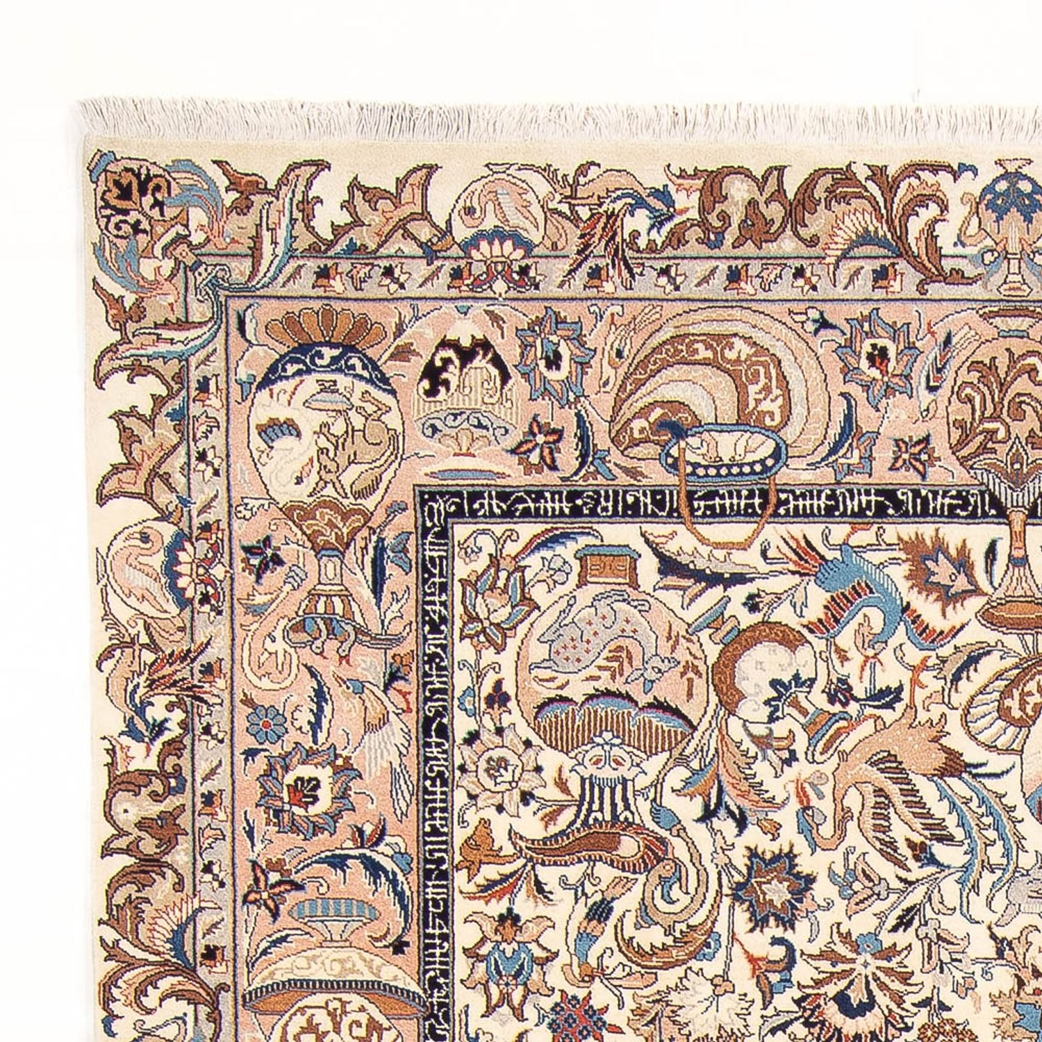 Tapis persan - Classique - 290 x 198 cm - crème