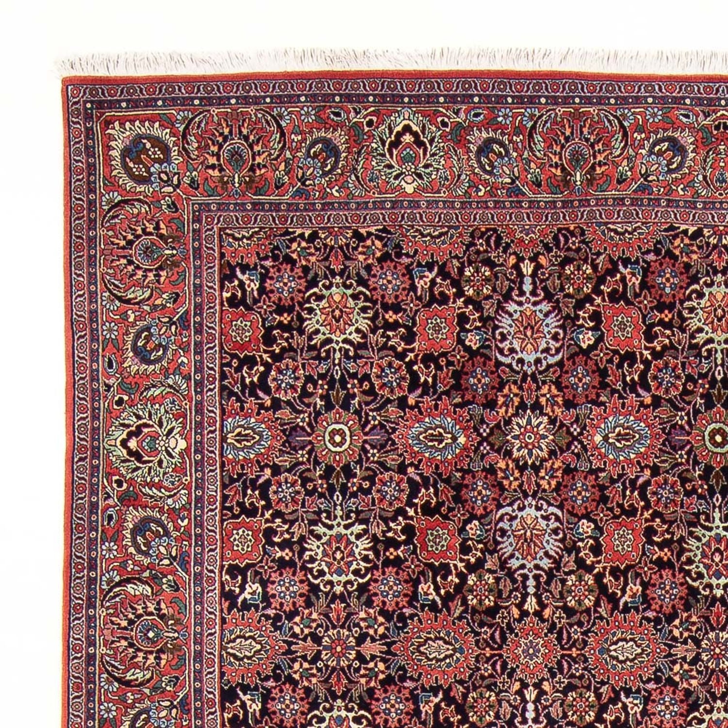 Tapis persan - Bidjar - Royal - 292 x 200 cm - bleu foncé