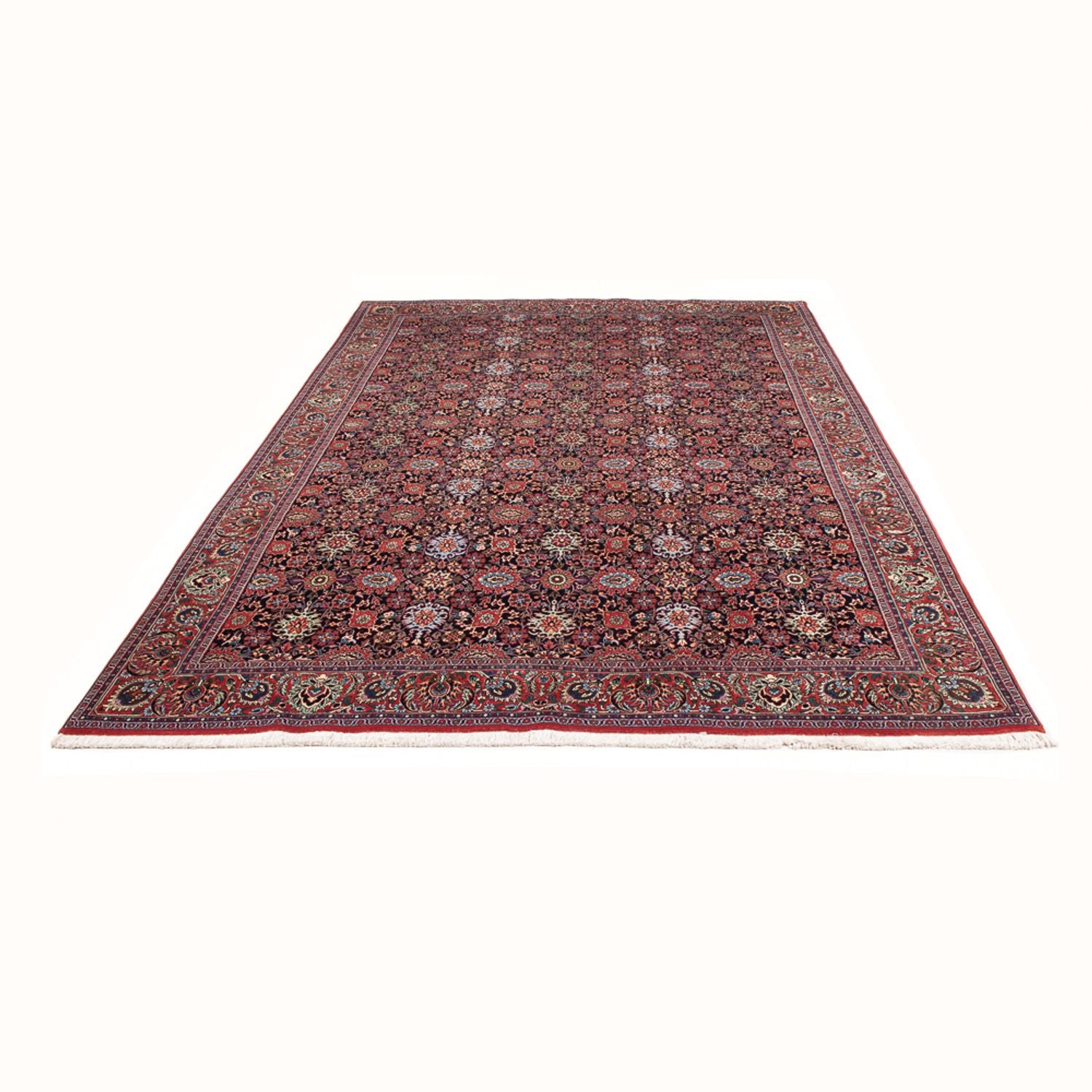 Tapis persan - Bidjar - Royal - 292 x 200 cm - bleu foncé
