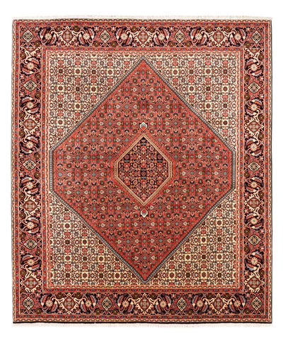 Bidjar - Bukan Tapis 200x233cm - Tapis persan - rouge clair