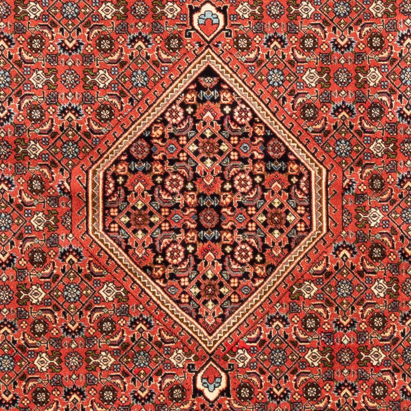 Tapis persan - Bidjar - 233 x 200 cm - rouge clair