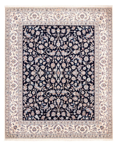 Tapis de Nain - 6La Tapis 215x260cm - Tapis persan - bleu foncé