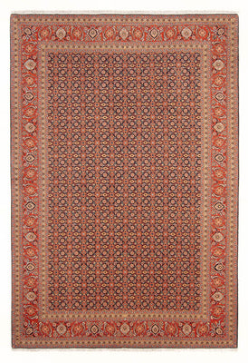 Tapis persan - Tabriz - Royal - 295 x 204 cm - bleu foncé