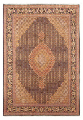 Tapis persan - Tabriz - Royal - 293 x 198 cm - orange