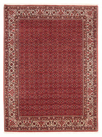 Tapis persan - Bidjar - Royal - 272 x 217 cm - rouge foncé