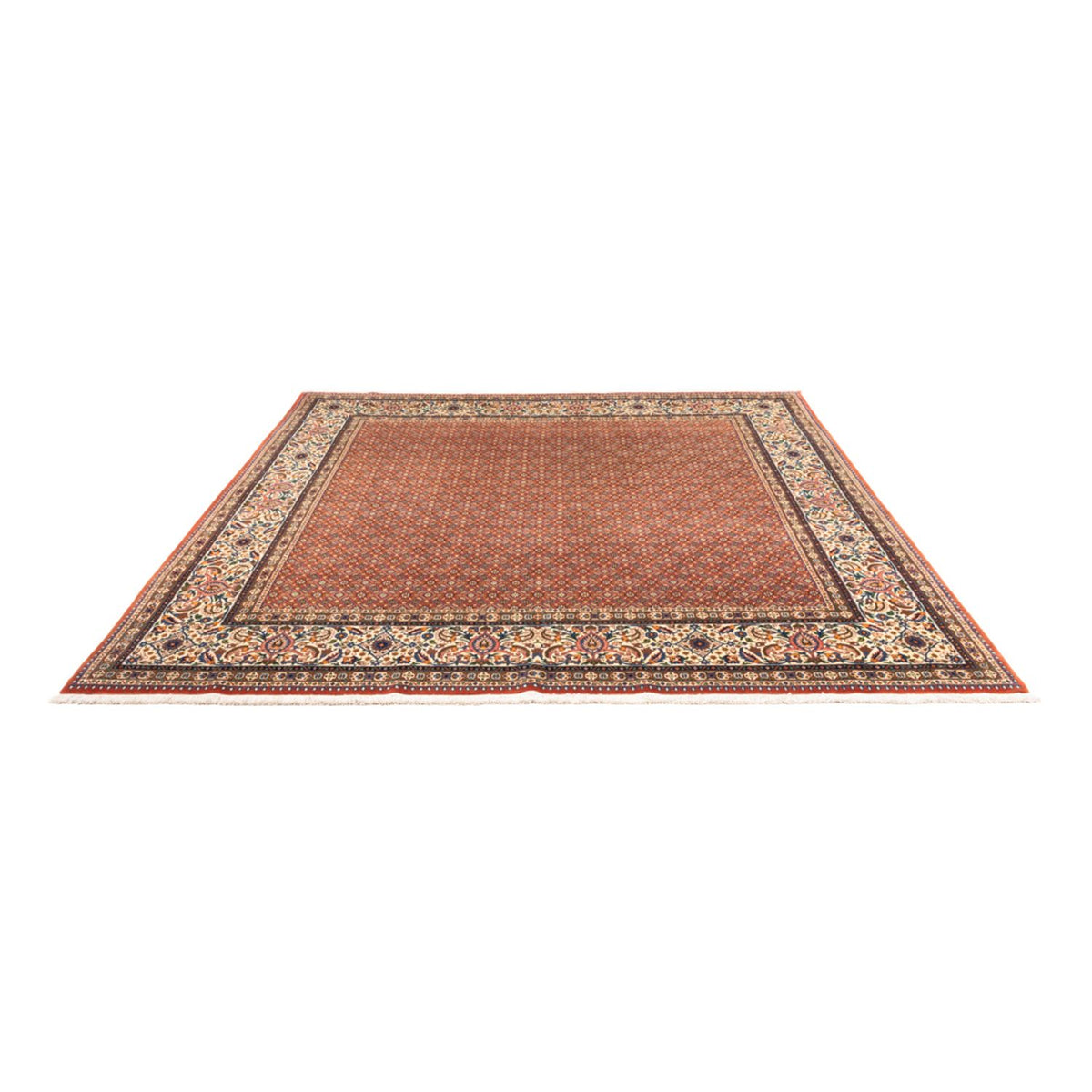 Tapis persan - Classique carré  - 246 x 242 cm - rouge clair