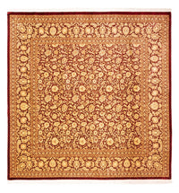 Tapis en soie - Ghom soie - Premium carré  - 200 x 200 cm - or