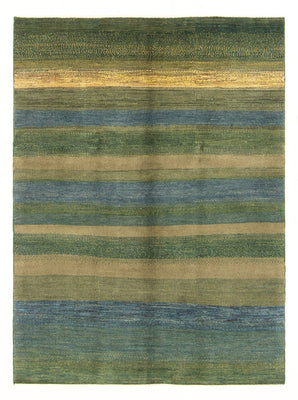 Tapis Gabbeh - Persan - 208 x 150 cm - vert clair