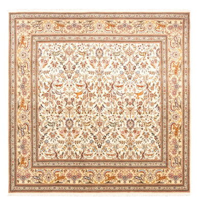 Tapis persan - Classique carré  - 205 x 205 cm - crème