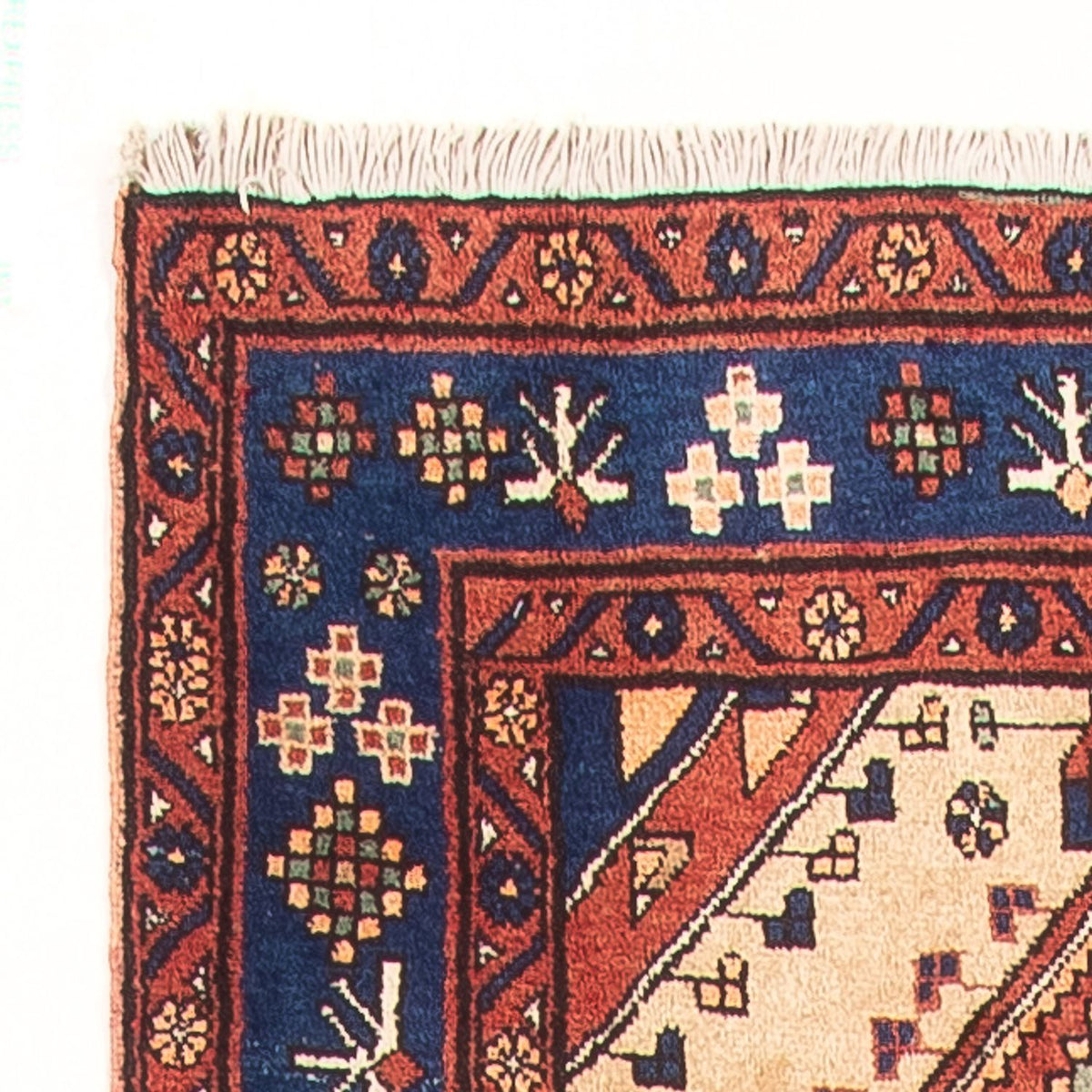 Tapis de couloir Tapis persan - Nomadic - 412 x 120 cm - beige