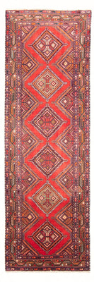 Tapis de couloir Tapis persan - Nomadic - 300 x 102 cm - rouge