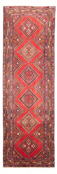 Tapis de couloir Tapis persan - Nomadic - 300 x 102 cm - rouge