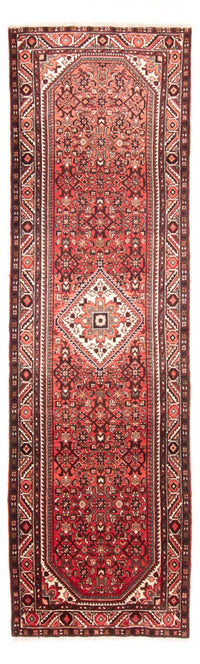 Tapis de couloir Tapis persan - Nomadic - 350 x 116 cm - rouge