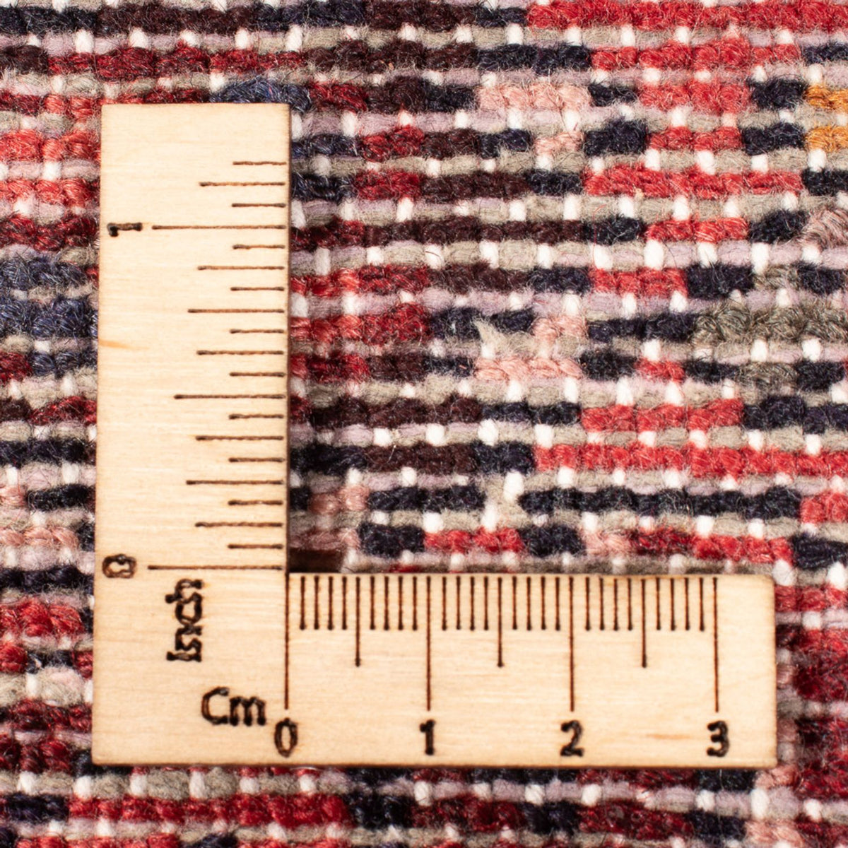 Tapis de couloir Tapis persan - Nomadic - 350 x 116 cm - rouge