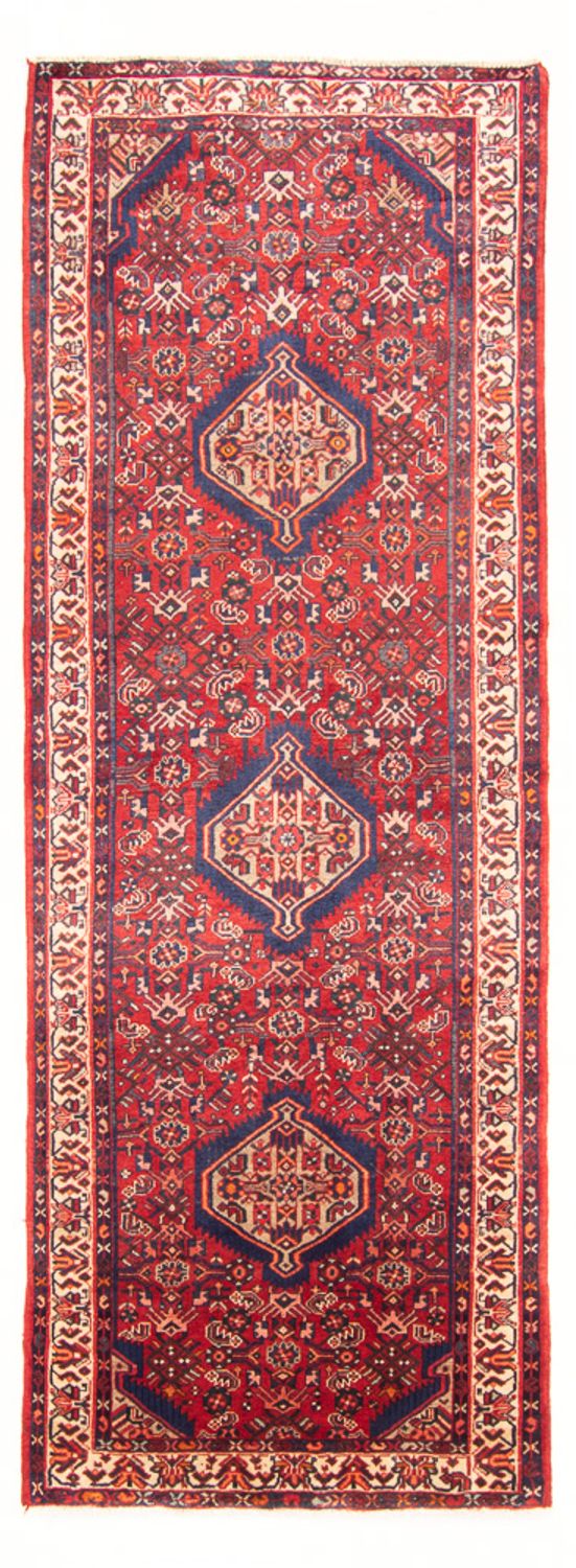 Tapis de couloir Tapis persan - Nomadic - 293 x 106 cm - rouge