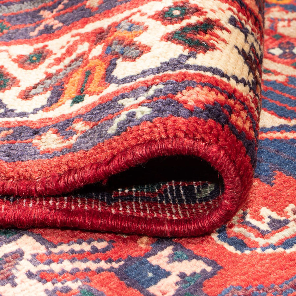 Tapis de couloir Tapis persan - Nomadic - 293 x 106 cm - rouge