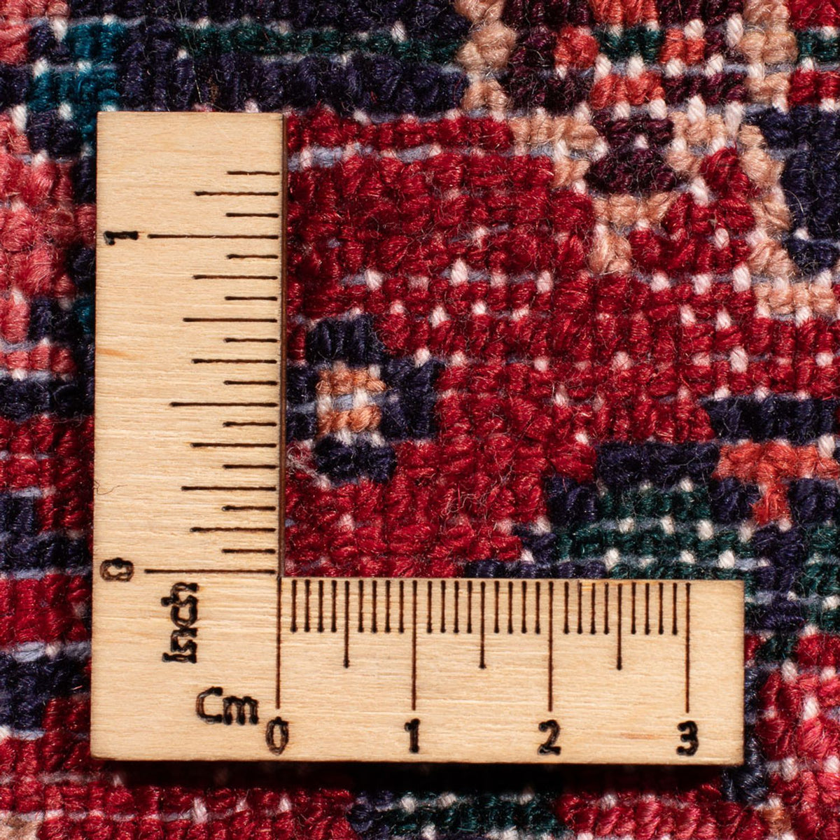 Tapis de couloir Tapis persan - Nomadic - 293 x 106 cm - rouge