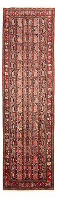 Tapis de couloir Tapis persan - Nomadic - 378 x 120 cm - rouge