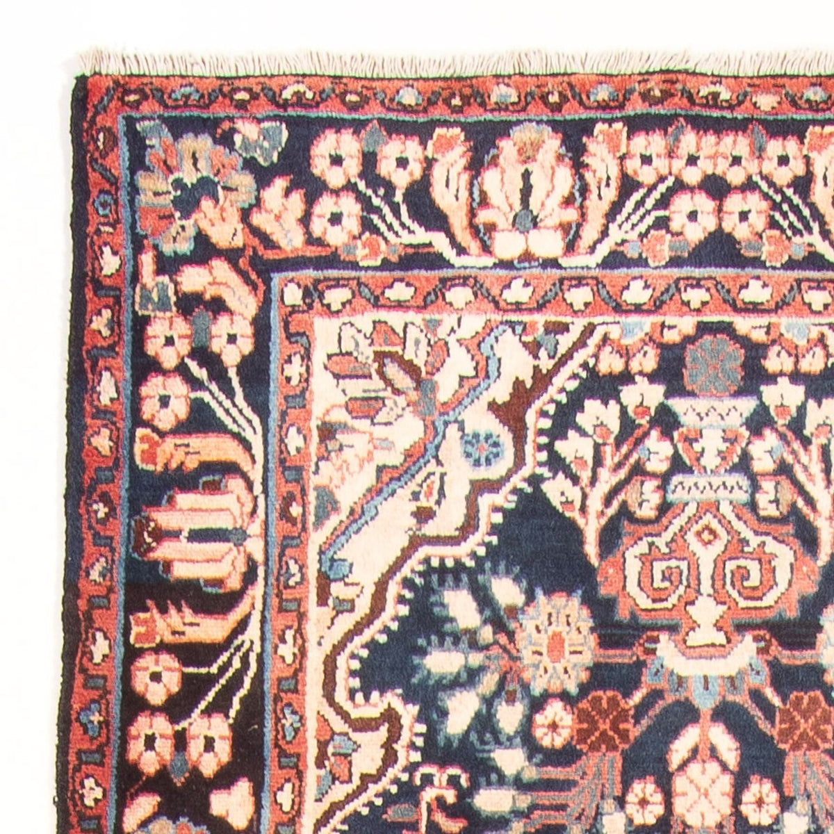 Tapis de couloir Tapis persan - Nomadic - 515 x 122 cm - bleu foncé