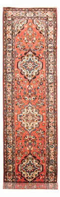 Tapis de couloir Tapis persan - Nomadic - 449 x 127 cm - rouge