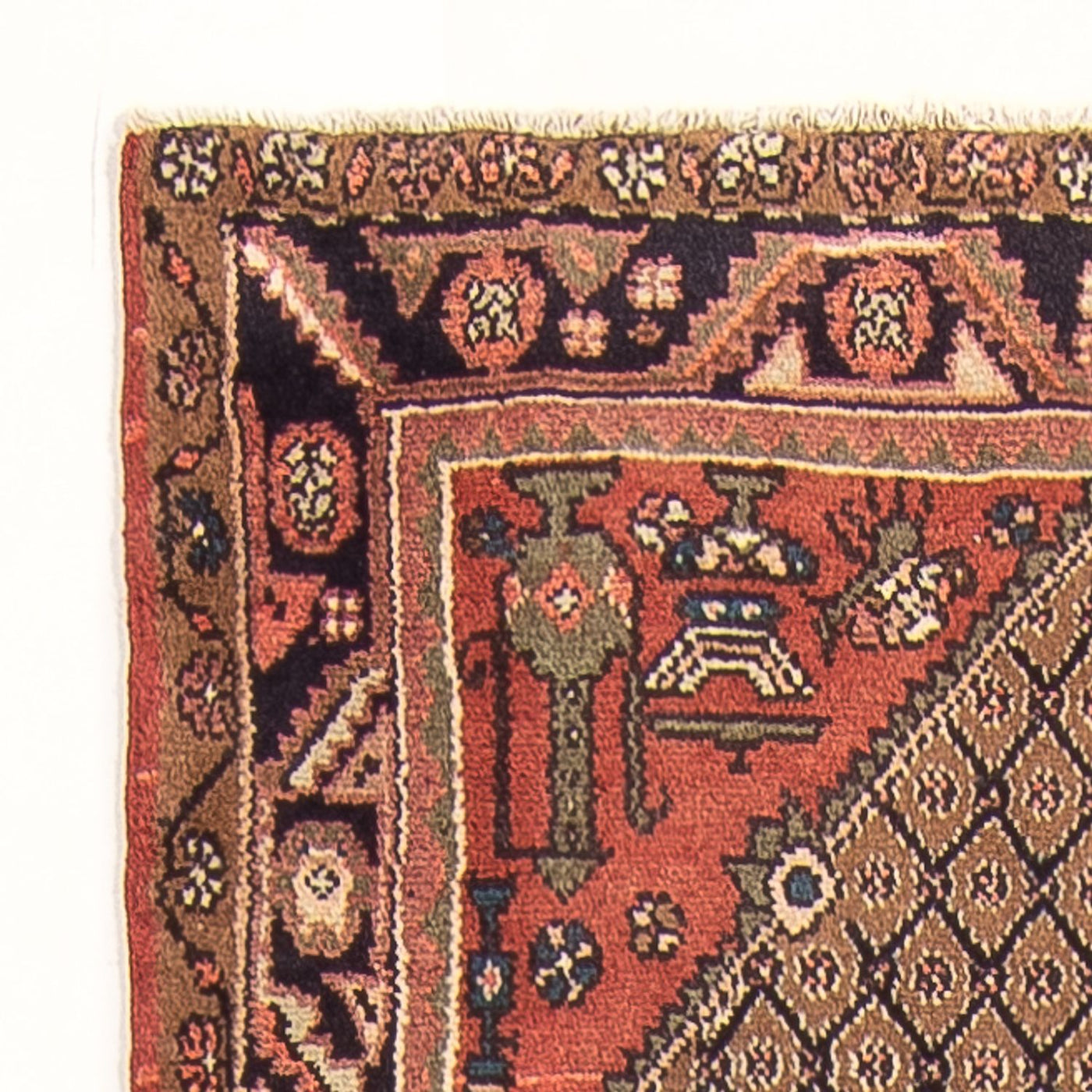 Tapis de Hamadan Tapis 254x99cm - Tapis persan